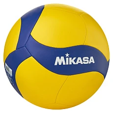 Мяч вол. MIKASA V360W, р.5, синт.кожа (ТПУ), 18 пан, маш.сш., бут.кам, желто-синий