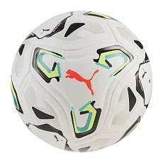 Мяч футб. PUMA Stellar Pro, 08505801, р.5, FIFA Quality Pro, 8пан, ПУ, термосш, бело-черно-салатовый