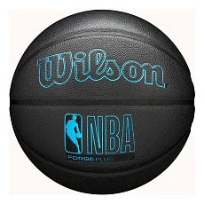 Мяч баск. WILSON NBA Forge Plus, WZ2016803XB7, р.7, PU, бутиловая камера, черный