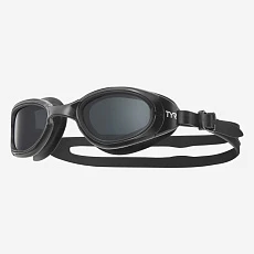 Очки для плав. TYR Special Ops 2.0 Non-Mirrored, LGSPL2P-074, ДЫМЧАТЫЕ линзы, черная опр.