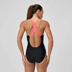 Купальник SPEEDO Medley Logo, 8-1347417926, р.38 (рос.50), черно-розовый