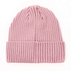 Шапка PUMA ESS Patch Mid Crown Beanie, 02641703, акрил, полиамид, полиэстер, розовый