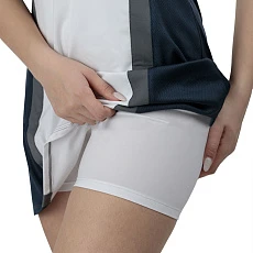 Платье HEAD Club 25 Dress W 814745-NVWH-L, р.L, 85% полиэстер 15% эластан, белый