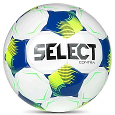 Мяч футб. SELECT Contra DB V26, 0853171012, р.3, 32 пан, ПУ, гибрид.сш,бело-желто-синий