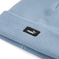 Шапка PUMA ESS Mid Crown Beanie, 02640001, 100% акрил, голубой