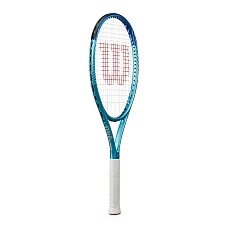 Ракетка б/т Wilson Ultra Power 103 Gr2, WR146910U2, для любителей, графит, со струнами, сине-голубой