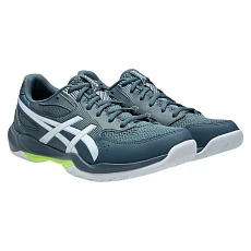 Кроссовки волейб. муж. ASICS Gel-Rocket 12 1071A116 404,р.10.5(рос.43),иск.кожа, текстиль,сине-бел