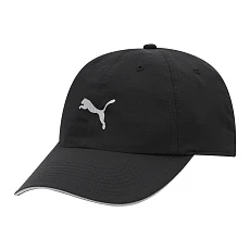 Бейсболка спорт. PUMA Running Cap III 02616901, 100% полиэстер, черный