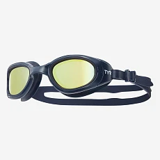 Очки для плав. TYR Special Ops 2.0 Mirrored, LGSPL2M-759, ЗЕРКАЛЬНЫЕ линзы, темносиняя опр.