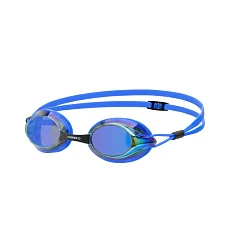 Очки для плав.TORRES Pro, SW-32518MR, зерк.линзы.,синяя оправа,дв.рег.ремешок
