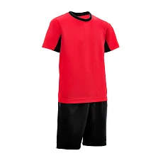 Форма футб. игровая TORRES Classic Junior, FJ-1011-042-146, рост 146 см, полиэстер, красно-черный
