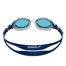 Очки для плав. SPEEDO Biofuse 2.0 8-00233214516, СИНИЕ линзы, бело-черная оправа
