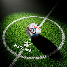 Мяч футб. KELME Russian Premier League, 7601QU5216-100, р.5, FIFA Pro, 10п, ПУ, термосш, бел-син-кр