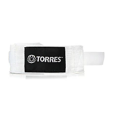 Бинт боксерский эластичный TORRES, PRL62017W, дл. 3,5 м, шир. 5,5 см, 1 пара, белый