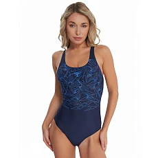 Купальник SPEEDO Hyperboom Splice Muscleback, 8-1347018661, р.32 (рос.44), темно-синий