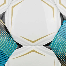 Мяч футзал. SELECT Futsal Attack V26, 1073471009, р.4, 32п, ПУ, руч.сш, бело-сине-черный