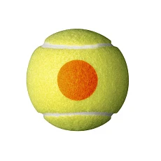 Мяч теннисный детский WILSON Starter Orange, WRT137300, ITF, фетр, нат.рез, уп.3шт, оранж