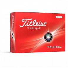 Мяч для гольфа Titleist Trufeel 24 White, T6036S, 3 шт/уп, белый
