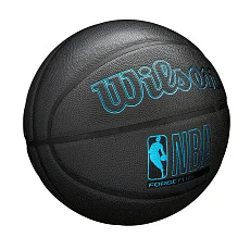 Мяч баск. WILSON NBA Forge Plus, WZ2016803XB7, р.7, PU, бутиловая камера, черный