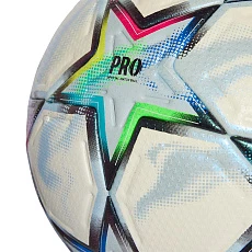 Мяч футб. ADIDAS UCL PRO, KE9757,р.5, 32п, FIFA Quality PRO, ТПУ, термосш, белый, мультиколор