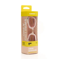 Очки детские для плав.TORRES Fun Kids, SW-32524PK, прозрач.линзы,розовая.оправа, широкий рег.ремешок