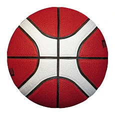 Мяч баск. MOLTEN B6G4550X р.6, FIBA Appr, 12 пан, композит.кожа (ПУ), нейл.кор,кор-беж-чер