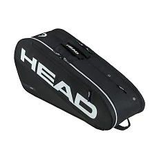 Сумка-чехол HEAD TOUR Racquet Bag M, 260226-BK, с карманом для 6 тен.ракеток, черный