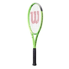 Ракетка б/т Wilson Blade Feel 105, арт.WR197710U3, для любителей, графит, со струнами, зеленый