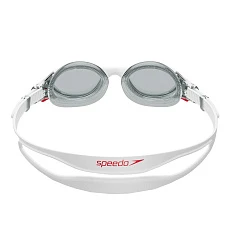 Очки для плав. SPEEDO Biofuse 2.0 8-00233214516, ДЫМЧАТЫЕ линзы, белая оправа