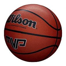 Мяч баск. WILSON MVP, WZ3018703XB, р.7, резина, бутил.камера, коричневый