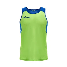 СЦ*Майка для пляж. вол. муж. MIKASA MT5041-038-3XL, р.3XL, 100% полиэстер, салатово-голубой