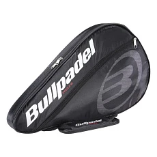 Чехол одиночный на ракетку для падела BULLPADEL Pro, 448791,с карманом на молнии, черный