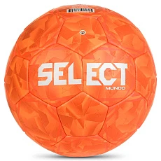 Мяч ганд. SELECT Mundo V26, 1660847107, Lille (р.0), EHF, мат.ПУ, гибрид.сш, оранжевый