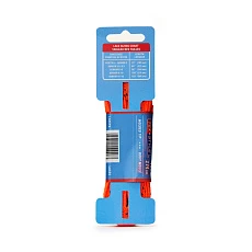 Шнурки для коньков Texstyle с пропиткой, 1810MT-274, полиэстер, 274см, оранжевый