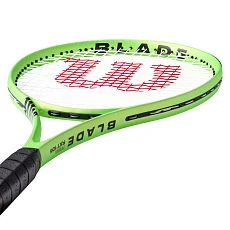 Ракетка б/т Wilson Blade Feel 105, арт.WR197710U3, для любителей, графит, со струнами, зеленый
