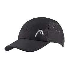 Бейсболка спорт. HEAD Pro Player Cap, 287124-BK, полиэстер, черный