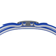 Очки для плав. детск. SPEEDO Vanquisher 3.0 Jr, 8-00475210729, СИНИЕ линзы, белая оправа