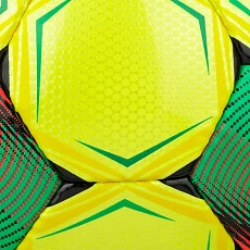 Мяч футзал. SELECT Futsal Mimas V26, 1053471007, р.4,FIFA Basic, 32п, ПУ, руч.сш, желто-зелено-черн.