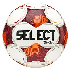 Мяч футб. SELECT Brillant Replica FB V25, 3595871808, р.5, 32п, ТПУ, маш.сш, бело-оранж