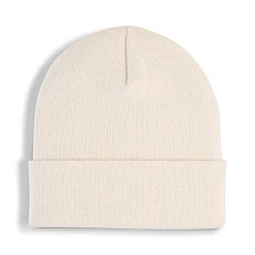Шапка PUMA Metal Cat HighCrownBeanie, 02640404, акрил, молочный