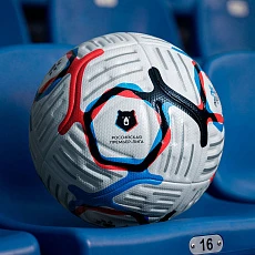 Мяч футб. KELME Russian Premier League, 7601QU5216-100, р.5, FIFA Pro, 10п, ПУ, термосш, бел-син-кр