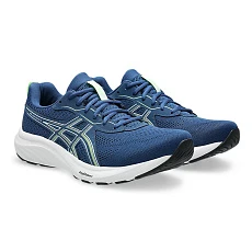 Кроссовки бег. ASICS Gel-Contend 9 1011B881 407, р.7 (рос.39),кожзам,текстиль,резина, темно-синий