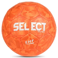 Мяч ганд. SELECT Mundo V26, 1660847107, Lille (р.0), EHF, мат.ПУ, гибрид.сш, оранжевый