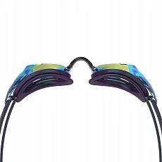 Очки для плав. SPEEDO Vanquisher 3.0 Mirrored, 8-00473700334, ЗЕРКАЛЬНЫЕ линзы, фиолетовая оправа