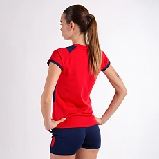 Форма волейб. жен. +ADRENALINA Clas 1304-062-2XL, р.2XL, 100% полиэстер, красно-синий