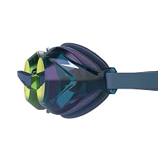 Очки для плав.подр. SPEEDO Vanquisher 3.0 Mirrored JR, 8-00494317966, ЗЕРКАЛЬНЫЕ линзы, синяя оправа
