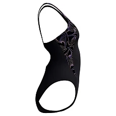 Купальник SPEEDO Hyperboom Splice Muscleback, 8-1347018692, р.34 (рос.46),полиэстер, ПБТ, чер-сирен