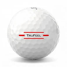Мяч для гольфа Titleist Trufeel 24 White, T6036S, 3 шт/уп, белый