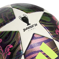 Мяч футб. ADIDAS UCL Competition JX9096, р.4, 32п, ПУ, термосшивка, бело-фиолетовый