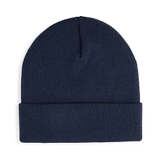 Шапка PUMA Metal Cat Beanie, 02640402, акрил, полипропилен, темно-синий